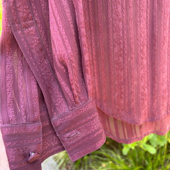 Anne Klein Purple Blouse - Picture 3 of 4